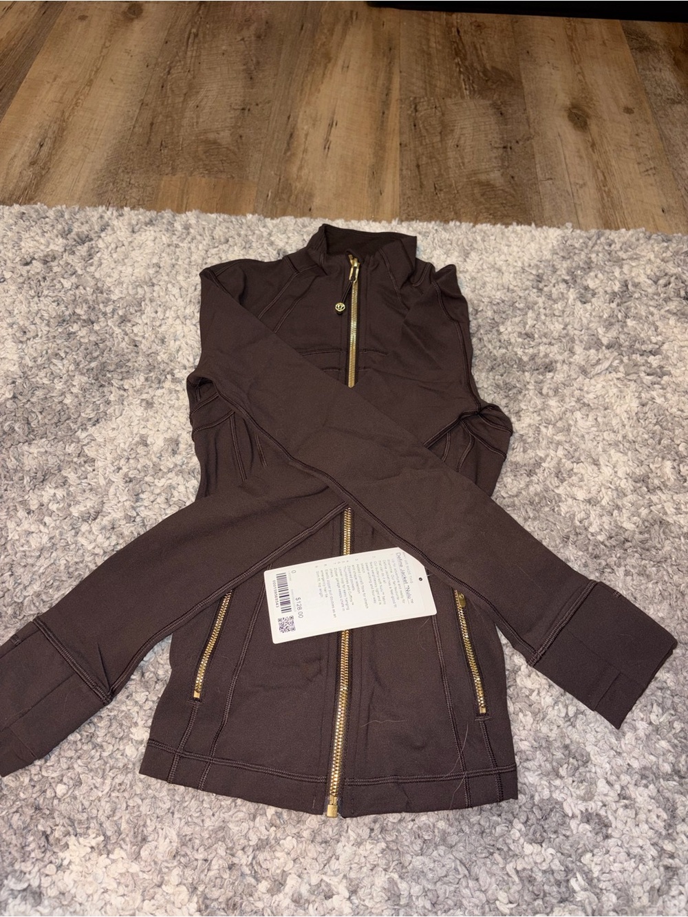 lululemon athletica Brown Define Jacket with Gold Hardware - Picture 2 of 5